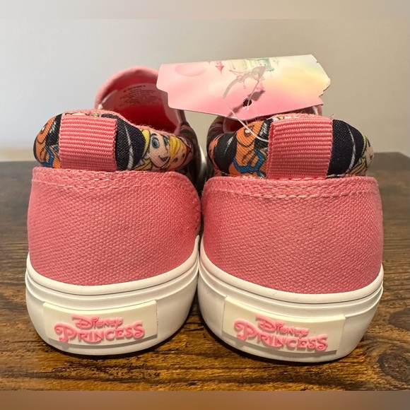 Disney Princess Little/Big Girls Slip In Sneakers NWT Various Sizes - Picture 4 of 6